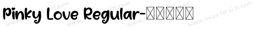 Pinky Love Regular字体转换
